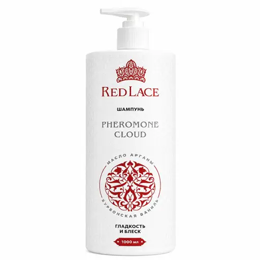 Шампунь с феромонами Red Lace Pheromone Cloud Бурбонская Ваниль&Аргановое Масло 1000 мл